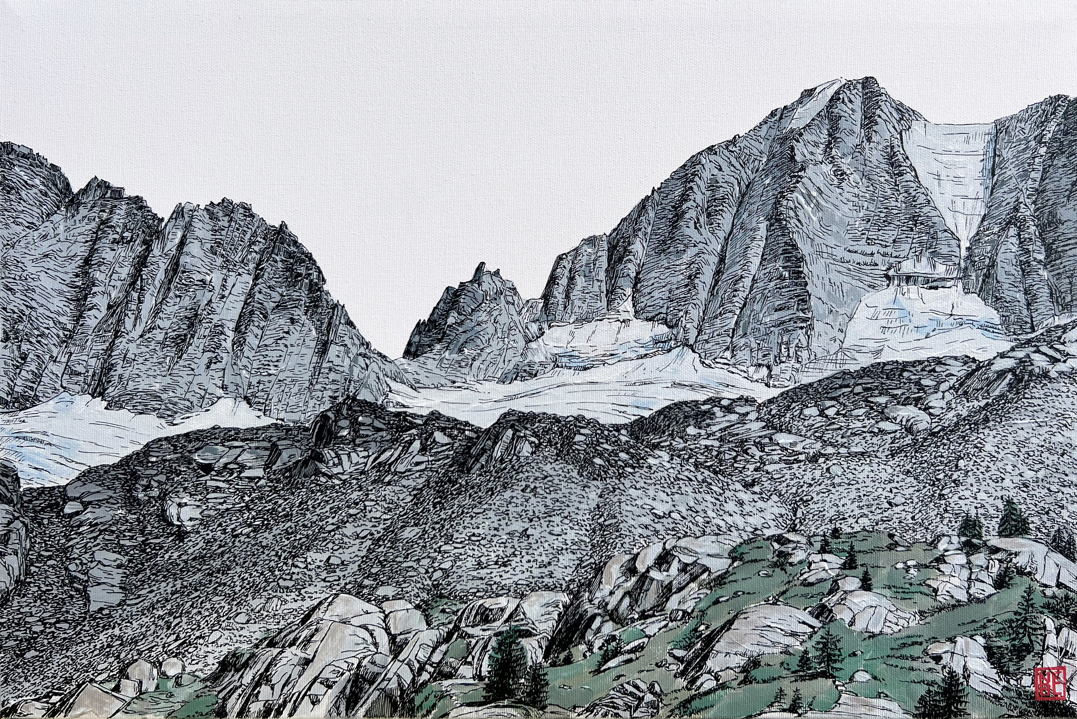 Cima d'Amola e cima Presanella 