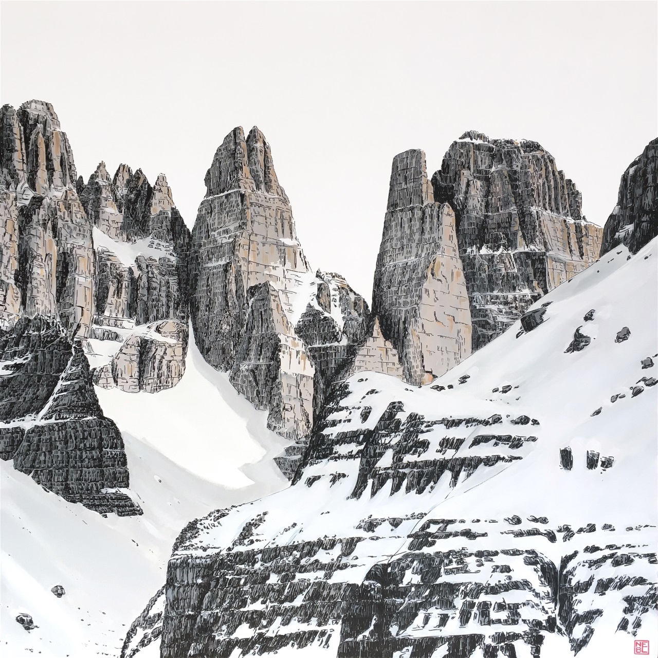 Brenta Centrale d'inverno